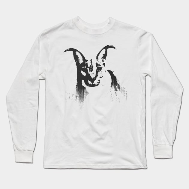 Big Cat - Street Style Long Sleeve T-Shirt by Scailaret